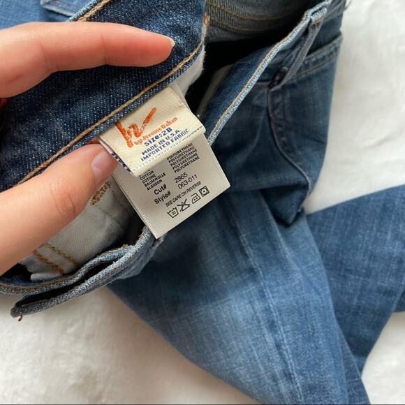 Citizens of Humanity Low Waist Cropped Jeans  Size 28 - Picture 7 of 9